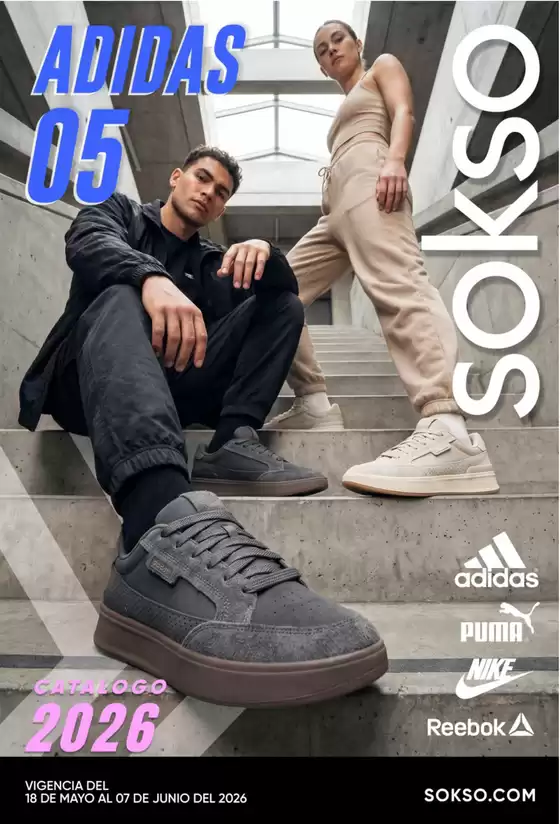 Catálogo Sokso | ADIDAS 5 | 2026-05-18T00:00:00.000Z - 2026-06-07T00:00:00.000Z