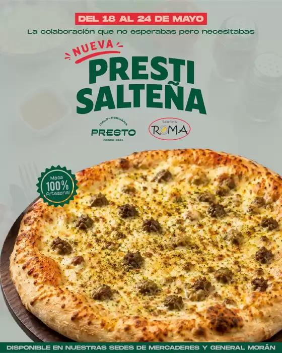 Catálogo Presto en Callería | Nueva Presti saltena  | 2026-05-19T00:00:00.000Z - 2026-05-24T00:00:00.000Z