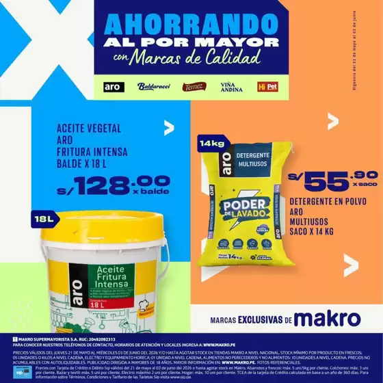 Catálogo Makro en Lurín | Catálago Esp MMPP #11 | 2026-05-21T00:00:00.000Z - 2026-06-03T00:00:00.000Z