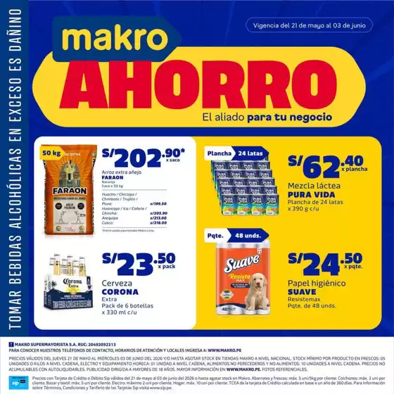 Catálogo Makro en Lurín | Catálogo Makroahorro #11 | 2026-05-21T00:00:00.000Z - 2026-06-03T00:00:00.000Z