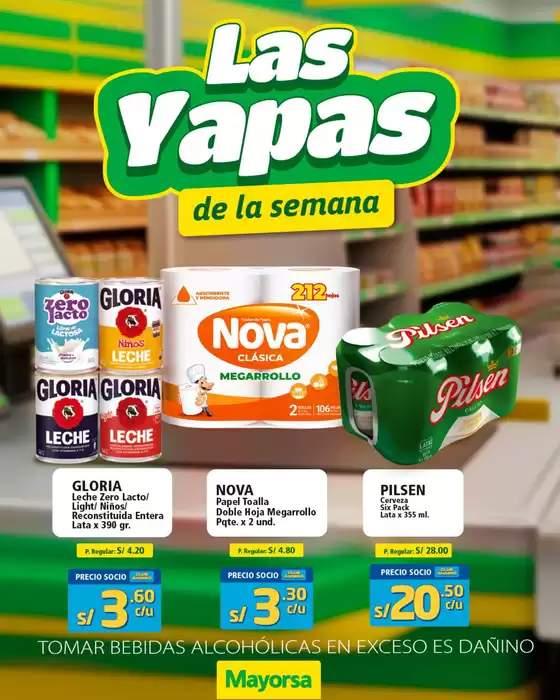 Catálogo Mayorsa | Las yapas de la semana  | 2026-05-21T00:00:00.000Z - 2026-05-31T00:00:00.000Z