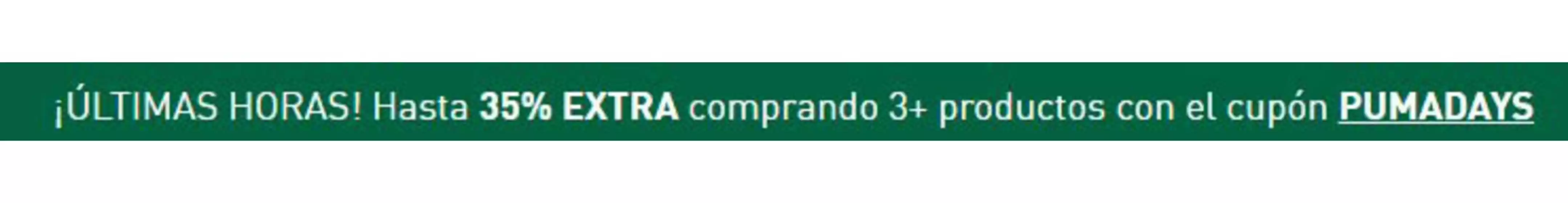 Catálogo Puma | Ultimas horas! | 2026-05-21T00:00:00.000Z - 2026-05-31T00:00:00.000Z