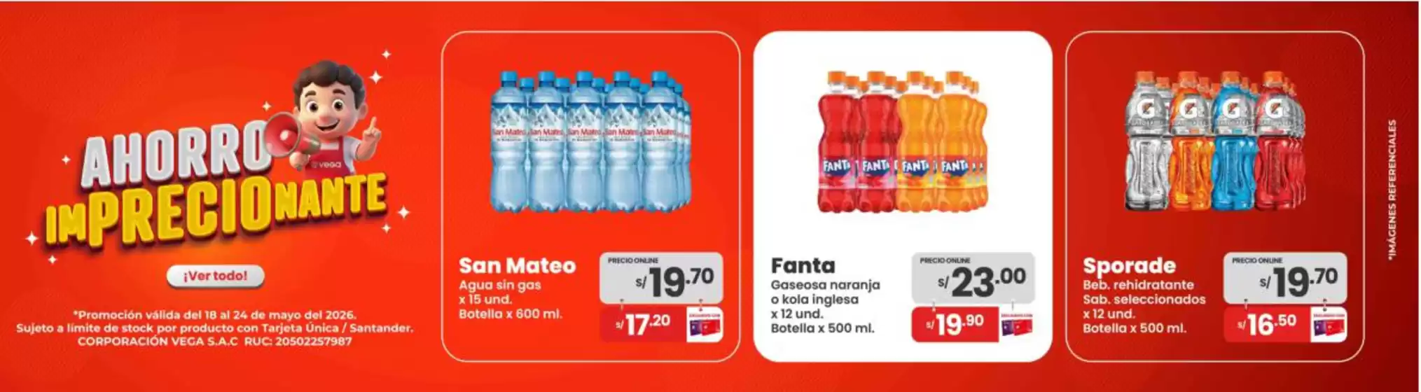 Catálogo Vega | Ofertas y gangas exclusivas | 2026-05-18T00:00:00.000Z - 2026-05-24T00:00:00.000Z