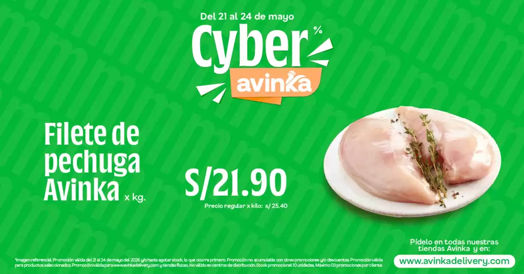 Catálogo Avinka | Ofertas principales para ahorradores | 2026-05-21T00:00:00.000Z - 2026-05-24T00:00:00.000Z