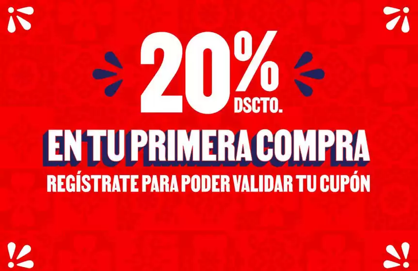 Catálogo Chilis | En tu primera compra | 2026-05-22T00:00:00.000Z - 2026-06-30T00:00:00.000Z