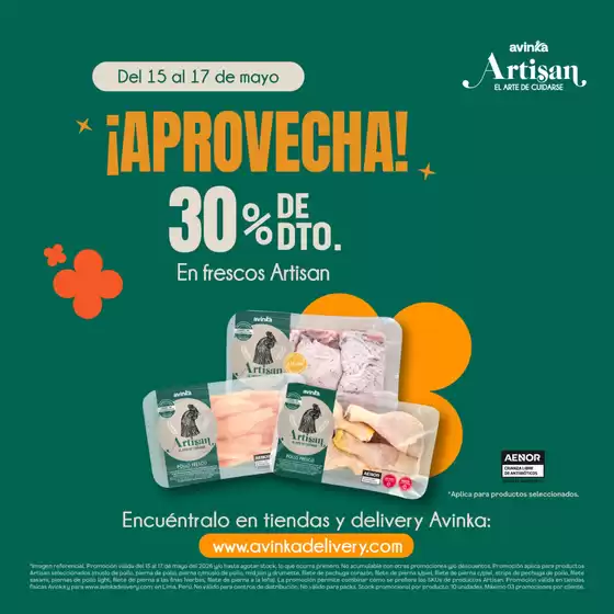 Catálogo Avinka | Excelente oferta para todos los clientes | 2026-05-15T00:00:00.000Z - 2026-05-17T00:00:00.000Z