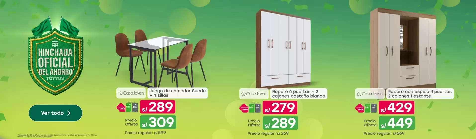 Catálogo Tottus | Nuestras mejores ofertas para ti | 2026-05-25T00:00:00.000Z - 2026-05-27T00:00:00.000Z