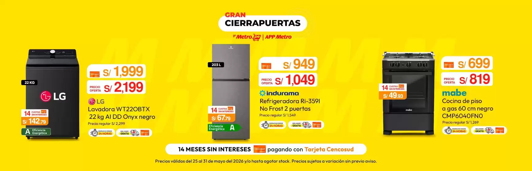 Catálogo Metro | Catálogo Metro | 2026-05-25T00:00:00.000Z - 2026-05-31T00:00:00.000Z
