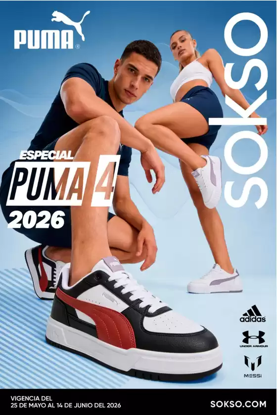 Catálogo Sokso en Chosica | PUMA 4 | 2026-05-25T00:00:00.000Z - 2026-06-14T00:00:00.000Z