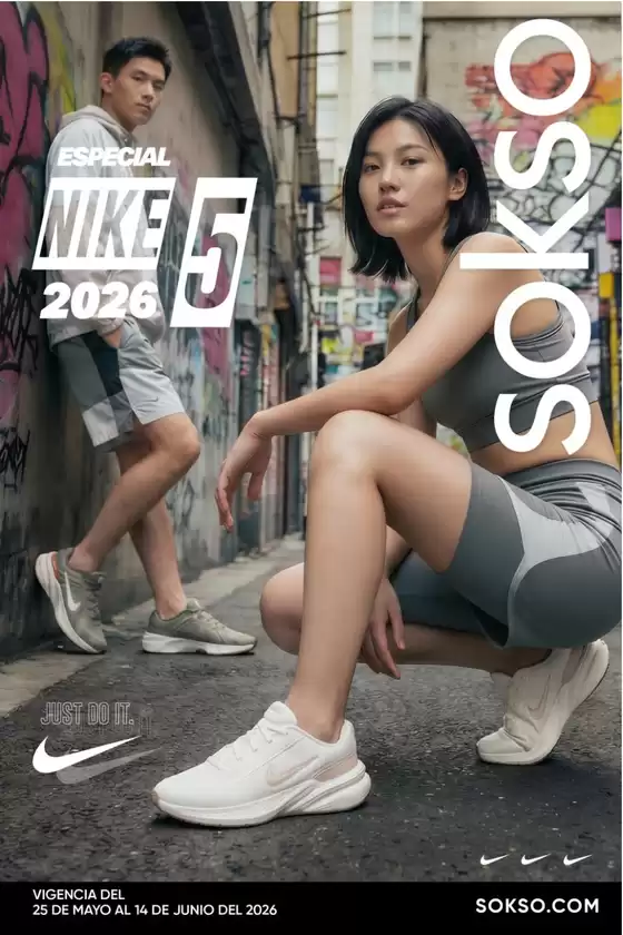 Catálogo Sokso en Chosica | NIKE 5 | 2026-05-25T00:00:00.000Z - 2026-06-14T00:00:00.000Z