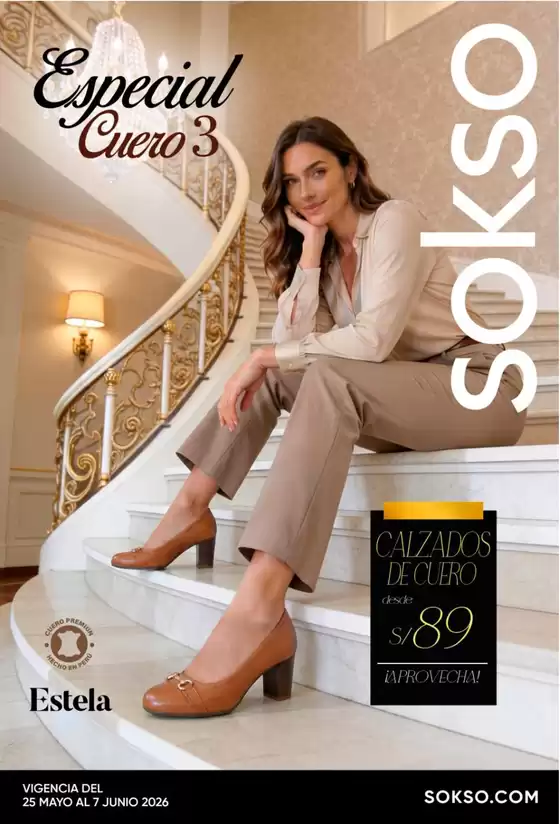 Catálogo Sokso en Chosica | ESPECIAL DE CUERO 3 | 2026-05-25T00:00:00.000Z - 2026-06-07T00:00:00.000Z