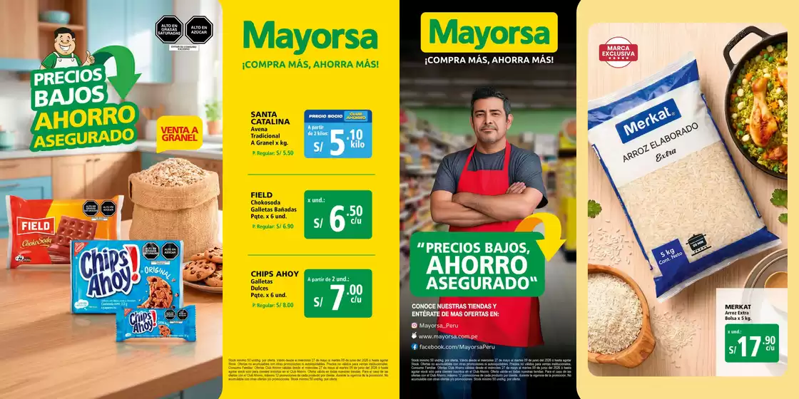 Catálogo Mayorsa en Pomabamba | Ahorra ahora con nuestras ofertas | 2026-05-27T00:00:00.000Z - 2026-06-09T00:00:00.000Z