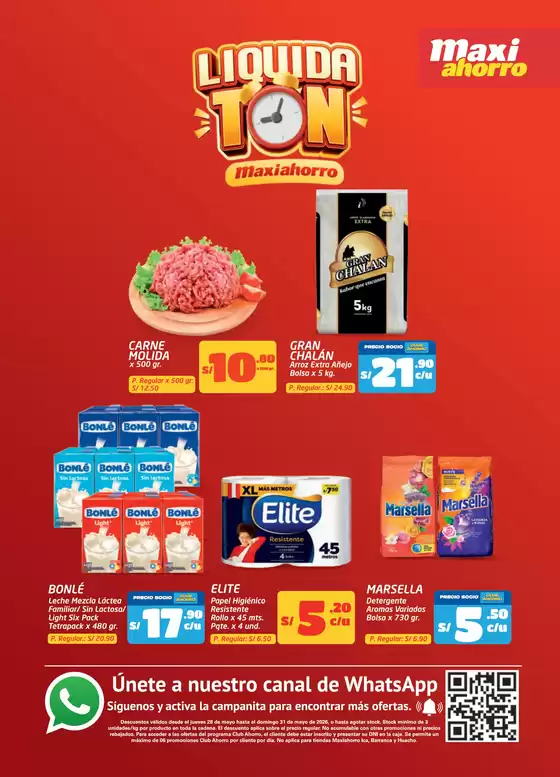 Catálogo MaxiAhorro en Pomabamba | MaxiAhorro Ofertas | 2026-05-28T00:00:00.000Z - 2026-05-31T00:00:00.000Z