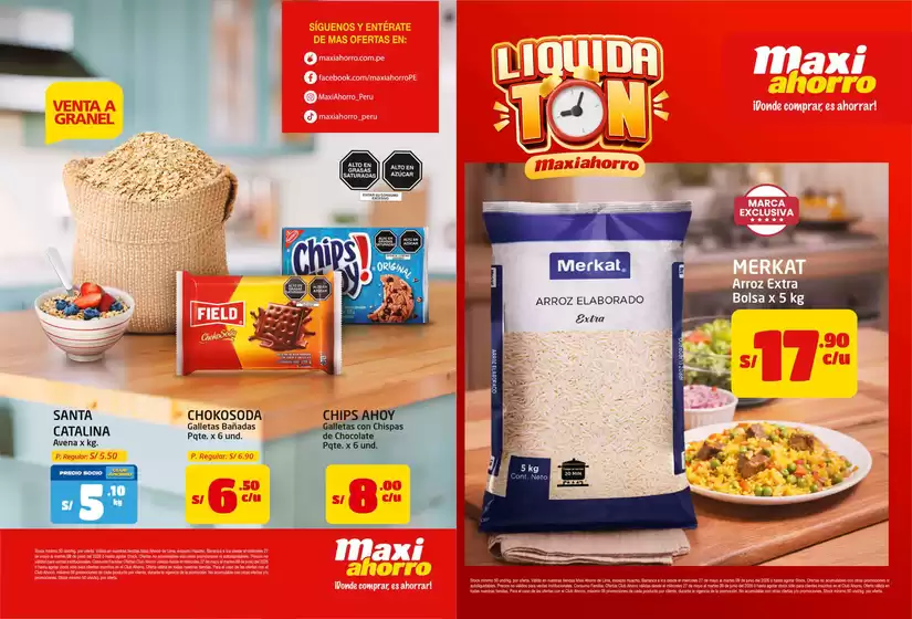 Catálogo MaxiAhorro en Pomabamba | Gran variedad de ofertas | 2026-05-27T00:00:00.000Z - 2026-06-09T00:00:00.000Z