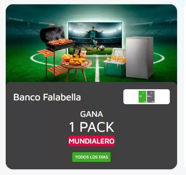 Catálogo Banco Falabella | Mundial de Futboll | 2026-05-28T00:00:00.000Z - 2026-06-01T00:00:00.000Z