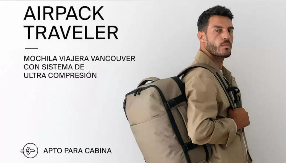 Catálogo Crepier | Airpack Traveler | 2026-05-28T00:00:00.000Z - 2026-06-30T00:00:00.000Z