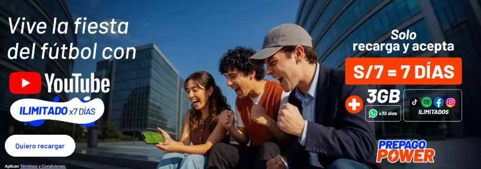 Catálogo Entel en Pucallpa | Vive la fiesta del futbol con You Tube | 2026-05-29T00:00:00.000Z - 2026-07-31T00:00:00.000Z