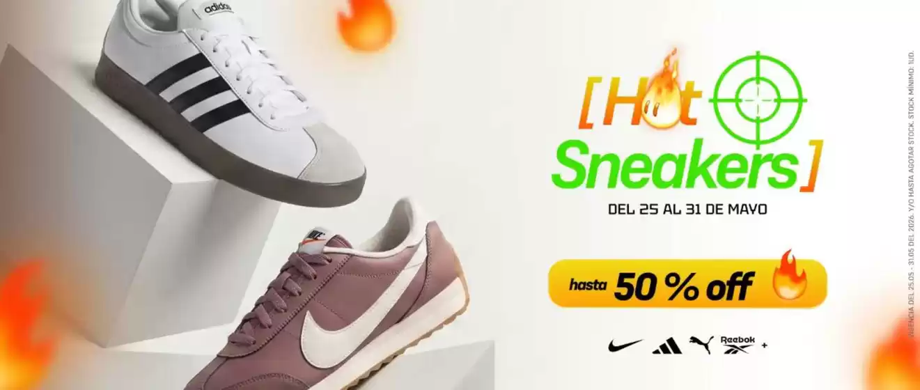 Catálogo Platanitos | Hot Sneakers  | 2026-05-29T00:00:00.000Z - 2026-05-31T00:00:00.000Z