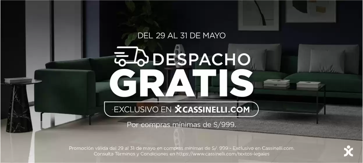 Catálogo Cassinelli | Catálogo Cassinelli | 2026-05-29T00:00:00.000Z - 2026-05-31T00:00:00.000Z