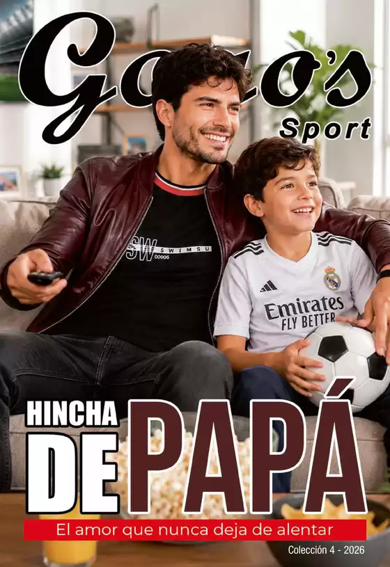 Catálogo Gogo's Sport | C.7 Y 8 HINCHA DE PAPA EL AMOR QUE NUNCA DEJA DE ALENTAR | 2026-05-31T00:00:00.000Z - 2026-06-14T00:00:00.000Z