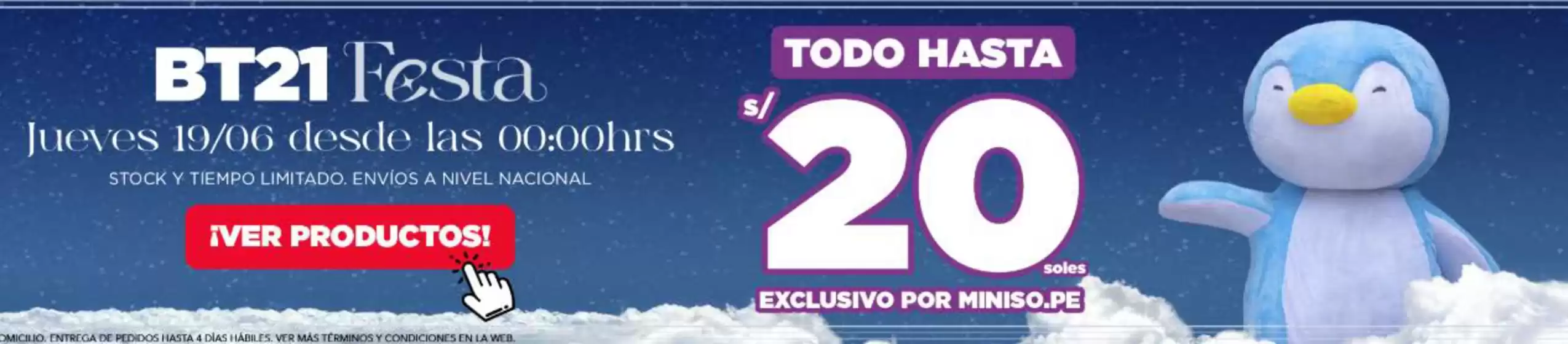 Catálogo Miniso | Todo hasta S/20 | 2025-06-25T00:00:00.000Z - 2025-06-30T00:00:00.000Z