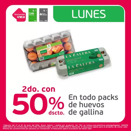 Catálogo Tottus | Ofertas para cazadores de gangas | 2026-06-01T00:00:00.000Z - 2026-06-30T00:00:00.000Z