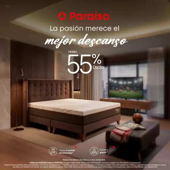 Catálogo Paraiso del Perú | La pasion merece el mejor descanso  | 2026-06-02T00:00:00.000Z - 2026-06-16T00:00:00.000Z