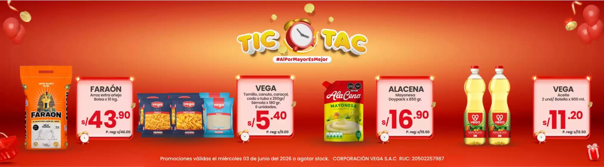 Catálogo Vega | Ahorra ahora con nuestras ofertas | 2026-06-03T00:00:00.000Z - 2026-06-03T00:00:00.000Z
