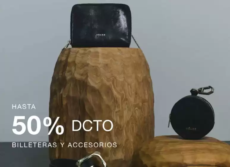 Catálogo Vélez | Hasta 50%-30% | 2025-07-01T00:00:00.000Z - 2025-07-06T00:00:00.000Z