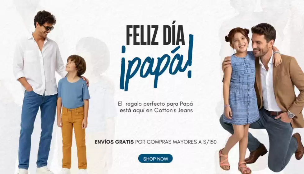 Catálogo Cotton's Jeans | Feliz dia papa | 2026-06-03T00:00:00.000Z - 2026-06-30T00:00:00.000Z