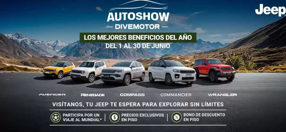 Catálogo Jeep | Los mejores beneficios del ano | 2026-06-03T00:00:00.000Z - 2026-06-30T00:00:00.000Z