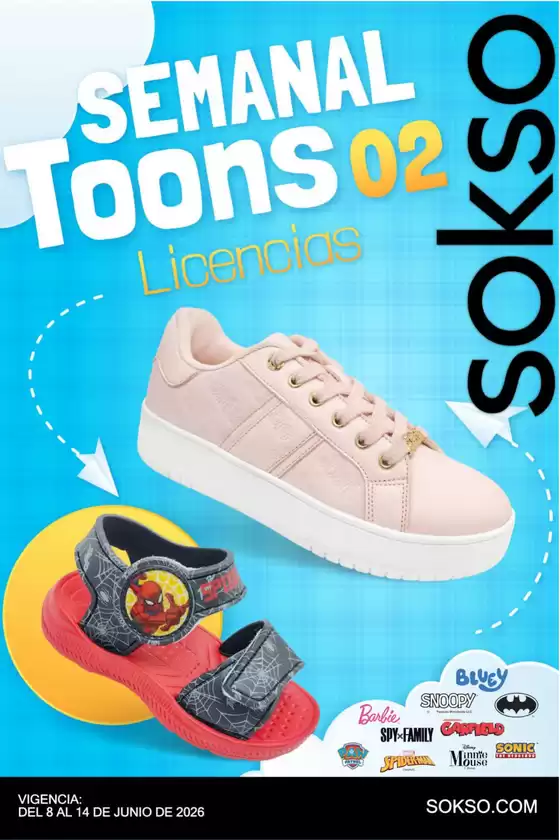 Catálogo Sokso | SEMANAL TOONS 2 | 2026-06-08T00:00:00.000Z - 2026-06-14T00:00:00.000Z