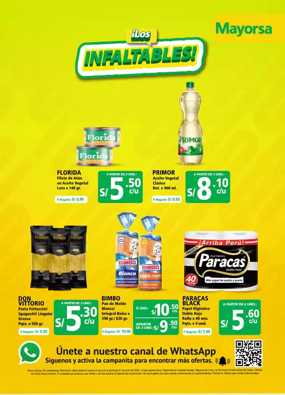 Catálogo Mayorsa | Mayorsa Ofertas | 2026-06-04T00:00:00.000Z - 2026-06-07T00:00:00.000Z
