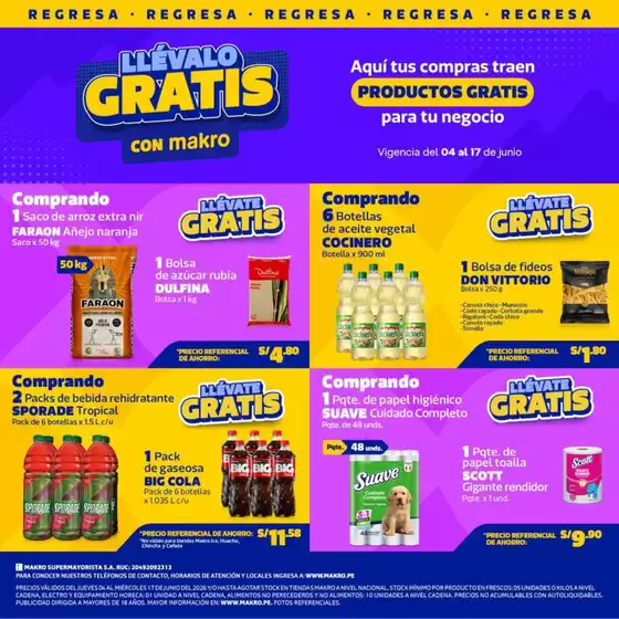 Catálogo Makro | Catálogo Llévalo Gratis #12 | 2026-06-04T00:00:00.000Z - 2026-06-17T00:00:00.000Z