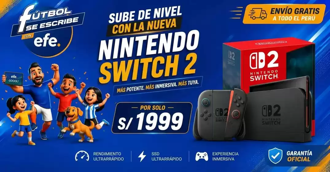 Catálogo Tiendas EFE | Nintendo switch 2 | 2026-06-05T00:00:00.000Z - 2026-07-31T00:00:00.000Z