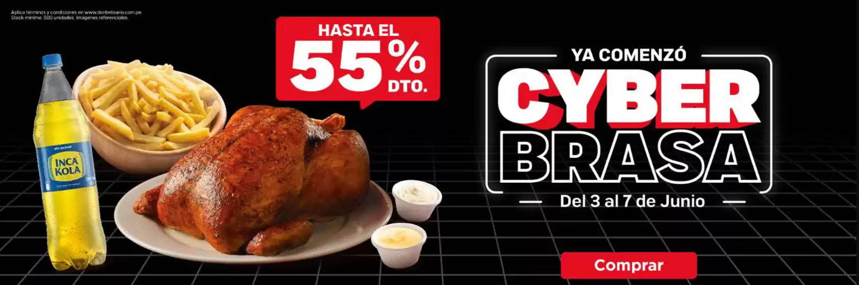 Catálogo Don Belisario | Cyber brasa  | 2026-06-05T00:00:00.000Z - 2026-06-07T00:00:00.000Z