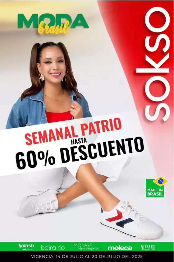 Catálogo Sokso en Huánuco | SEMANAL MODA BRASIL  | 2025-07-14T00:00:00.000Z - 2025-07-20T00:00:00.000Z