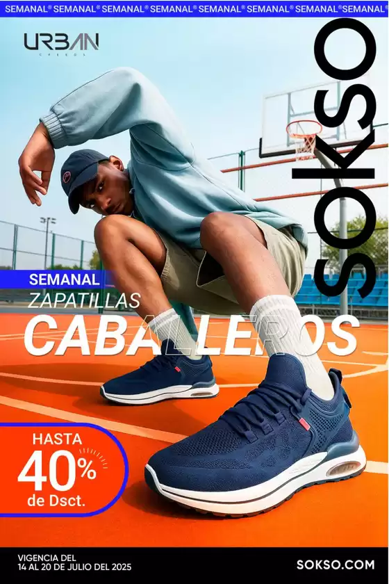 Catálogo Sokso en Huánuco | SEMANAL ZAPATILLAS CABALLEROS | 2025-07-14T00:00:00.000Z - 2025-07-20T00:00:00.000Z
