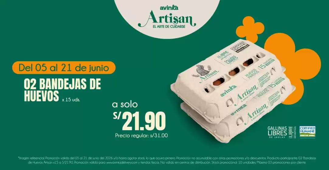 Catálogo Avinka | Artisan el arte de cuidarse | 2026-06-08T00:00:00.000Z - 2026-06-30T00:00:00.000Z