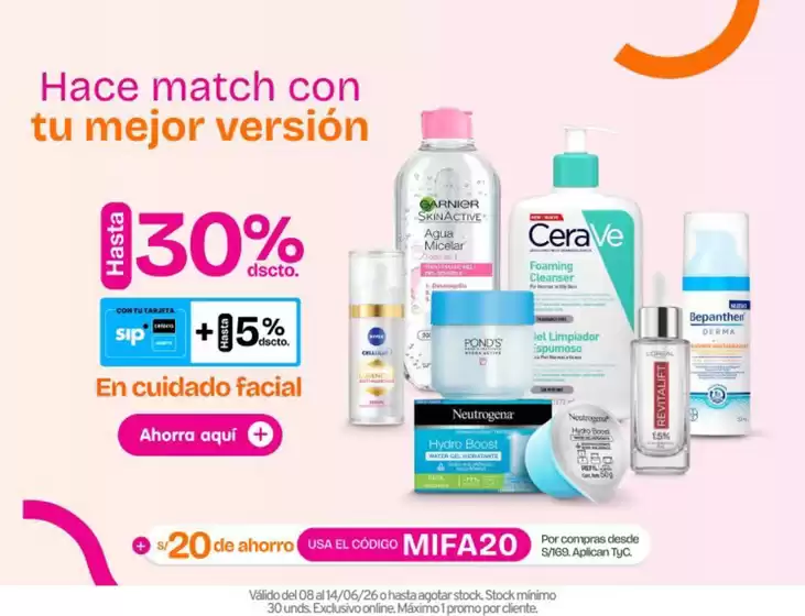 Catálogo Mifarma en Huancapi | Ofertas especiales atractivas para todos | 2026-06-08T00:00:00.000Z - 2026-06-14T00:00:00.000Z