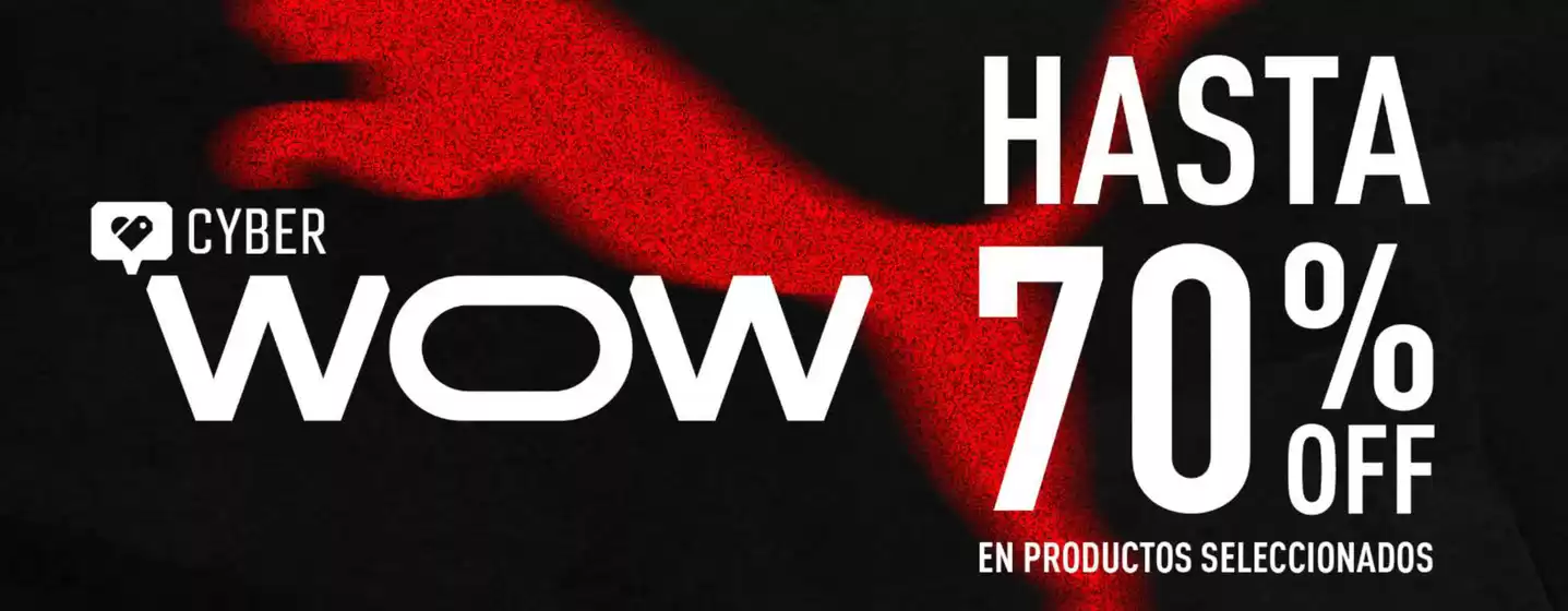 Cyber hasta 70%off