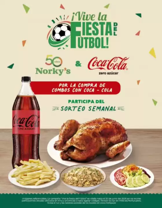 Catálogo Norky's | Vive la fiesta del futbol | 2026-06-09T00:00:00.000Z - 2026-06-30T00:00:00.000Z