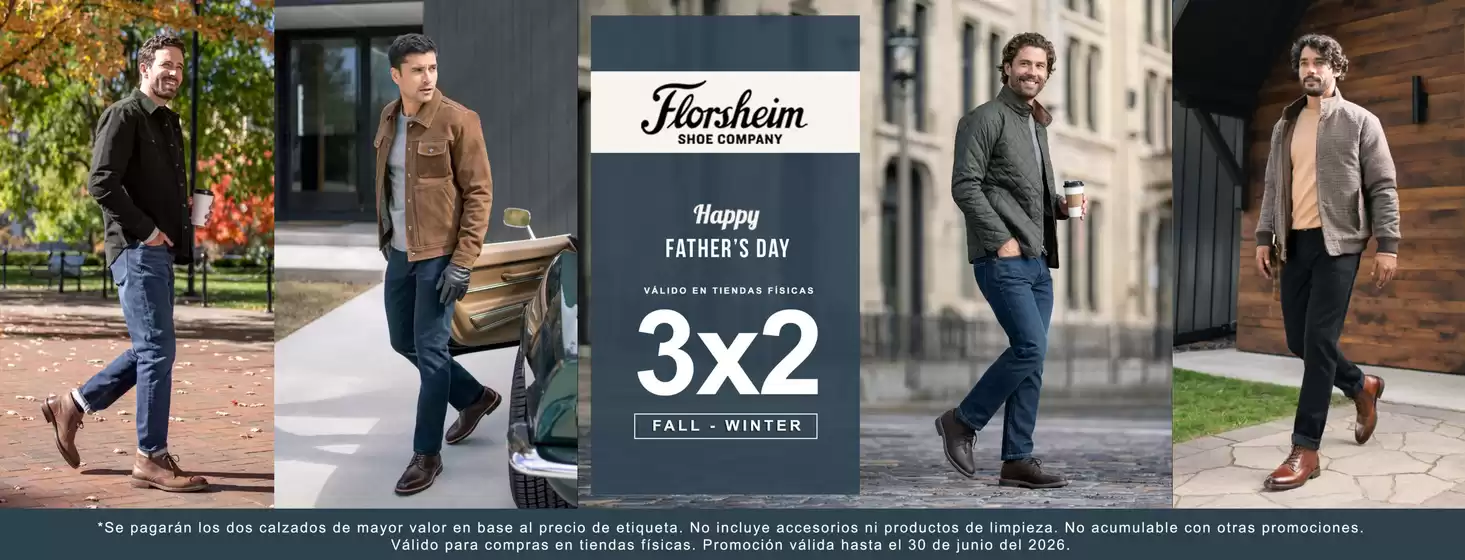 Catálogo Florsheim en Chiclayo | Happy fathers day | 2026-06-09T00:00:00.000Z - 2026-06-30T00:00:00.000Z