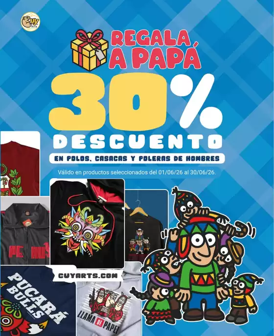 Catálogo Cuy Arts | Regala a papa  | 2026-06-10T00:00:00.000Z - 2026-06-30T00:00:00.000Z