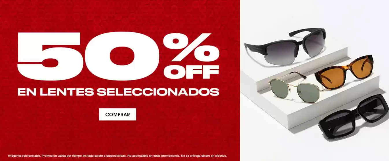 Catálogo Chilli Beans | 50%en lentes seleccionados | 2026-06-10T00:00:00.000Z - 2026-06-30T00:00:00.000Z