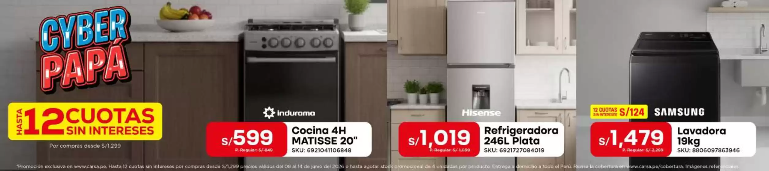 Catálogo Carsa | Cyber Papa | 2026-06-10T00:00:00.000Z - 2026-06-14T00:00:00.000Z