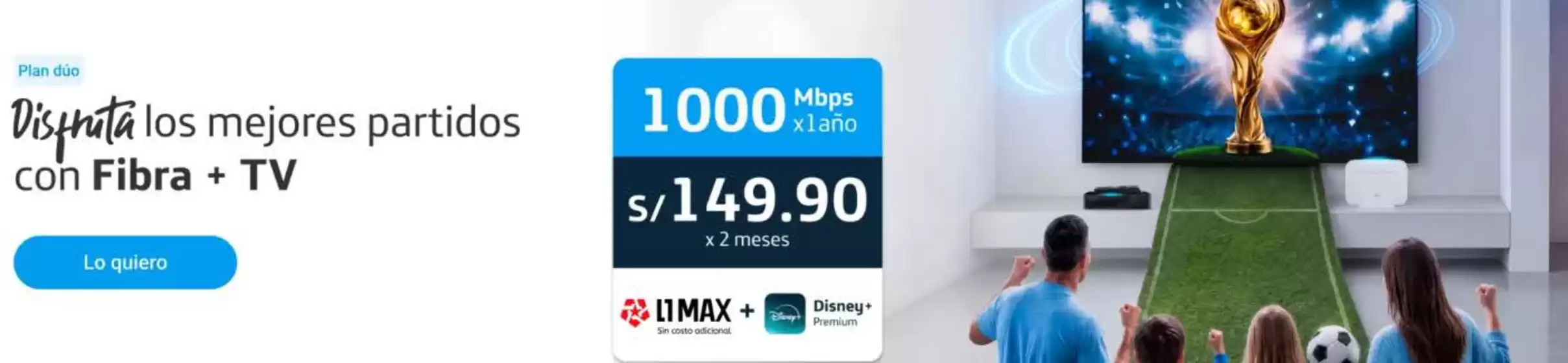 Catálogo Movistar | Disfruta los mejores partidos Fibra + Tv | 2026-06-10T00:00:00.000Z - 2026-07-31T00:00:00.000Z