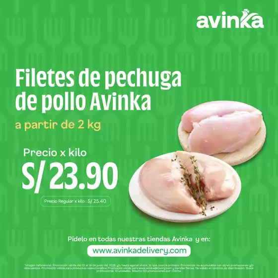 Catálogo Avinka | Grandes descuentos en productos seleccionados | 2026-06-01T00:00:00.000Z - 2026-06-14T00:00:00.000Z