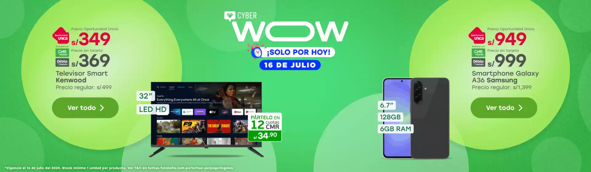 Catálogo Tottus en Arequipa |  Tottus cyber  | 2025-07-16T00:00:00.000Z - 2025-07-16T00:00:00.000Z