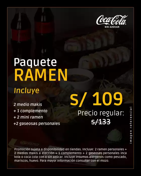 Catálogo Edo Sushi Bar | Paquete Ramen  | 2025-07-17T00:00:00.000Z - 2025-07-20T00:00:00.000Z